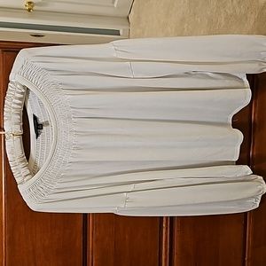 Banana Republic lovely cream colored knit top.